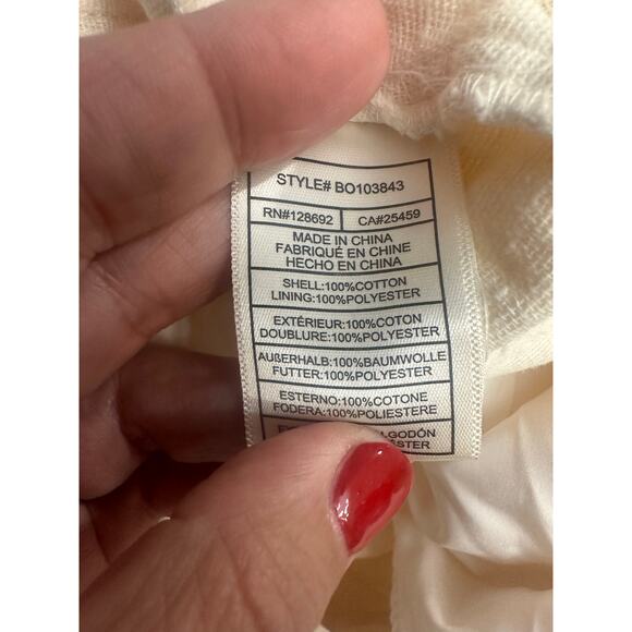 Steve Madden Paris Romper Ivory New - Picture 6 of 6